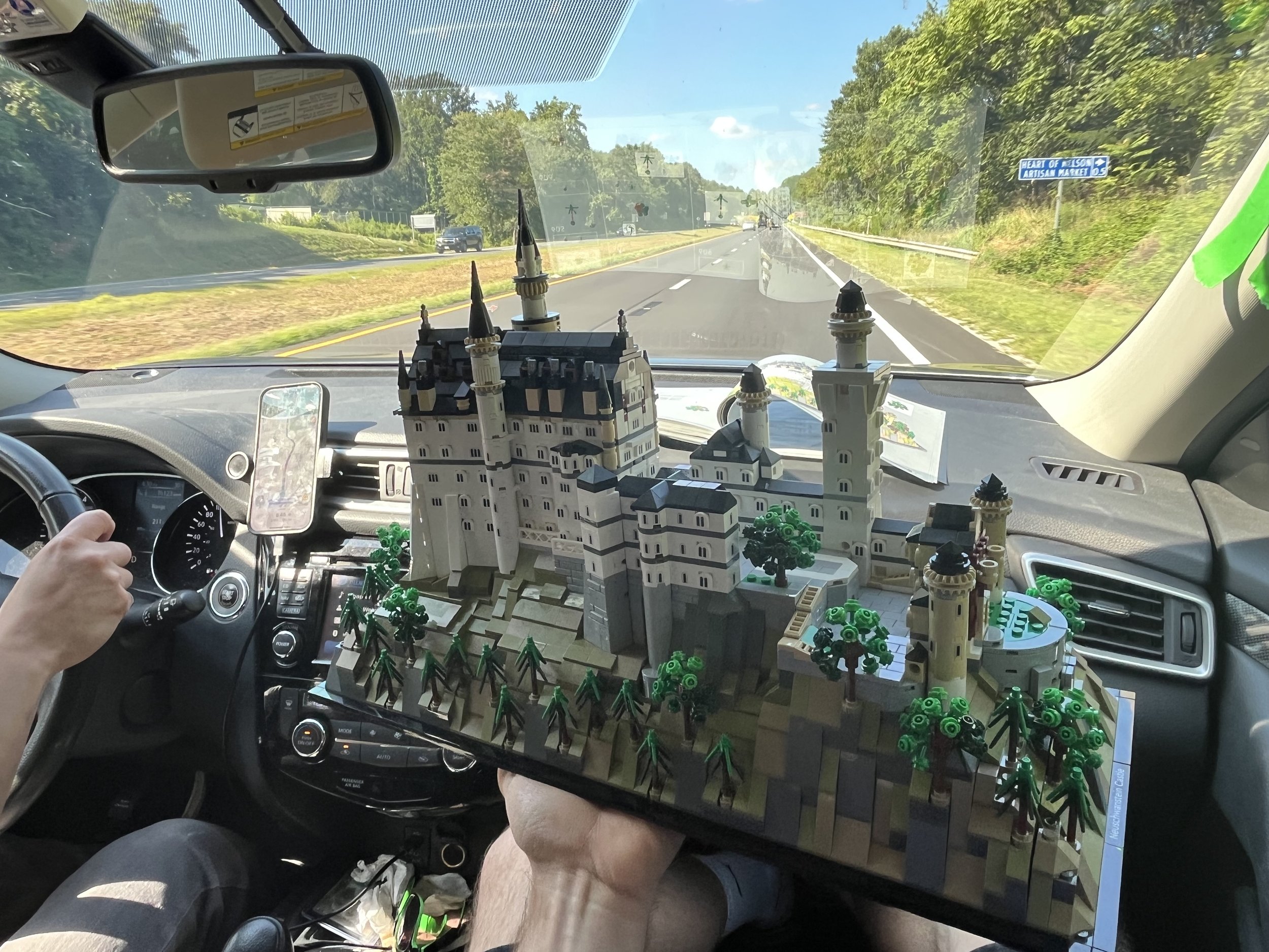 Every Piece Is a Space Piece: The Travels of LEGO Neuschwanstein
